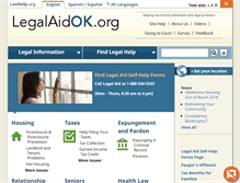 Tablet Screenshot of oklaw.org